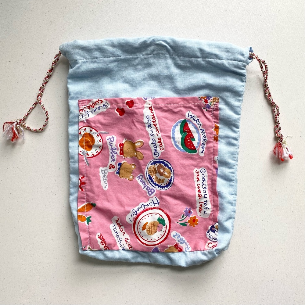 Handmade Drawstring Bag - Picture 2 of 8